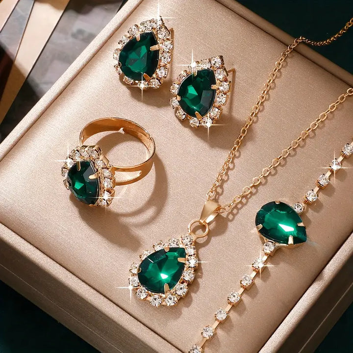 Elisandre Vermont Jewelry Set | Gold by Rose & Oliver - product image 1