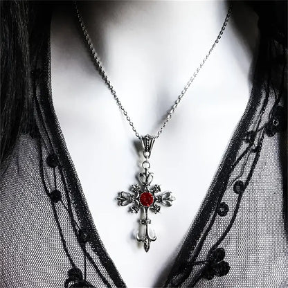 Veldrith Noirelle Necklace | White Gold by Rose & Oliver - product image 2