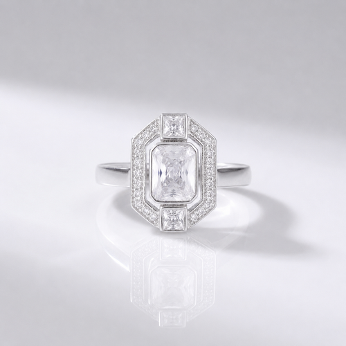Diamond Square Vintage Ring by Rose & Oliver - product image 1