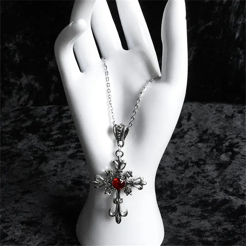 Veldrith Noirelle Necklace | White Gold by Rose & Oliver - product image 3
